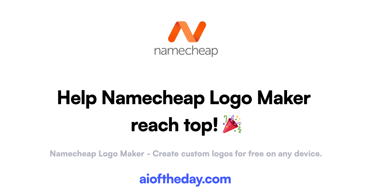 Namecheap Logo Maker